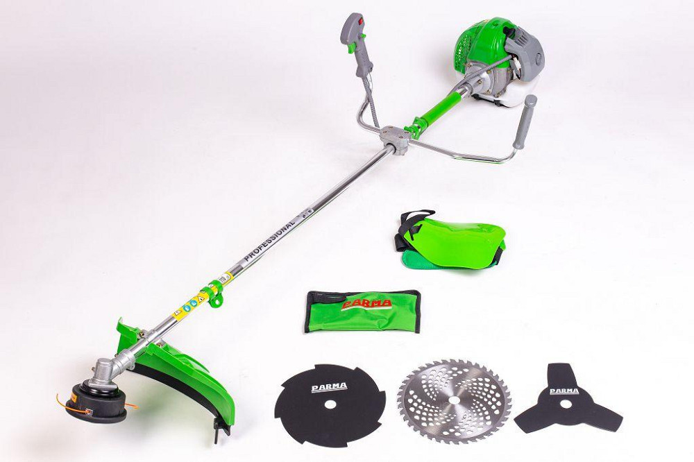 Мотокоса бензинова PARMA PR-BC52-5 – 5 кВт / 52 см³ / 9000 об/хв, потужна для скошування трави Львів - фото 1