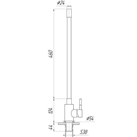 Змішувач для кухні Globus Lux ALPEN SBT1-203SB-BB (000025761) Київ