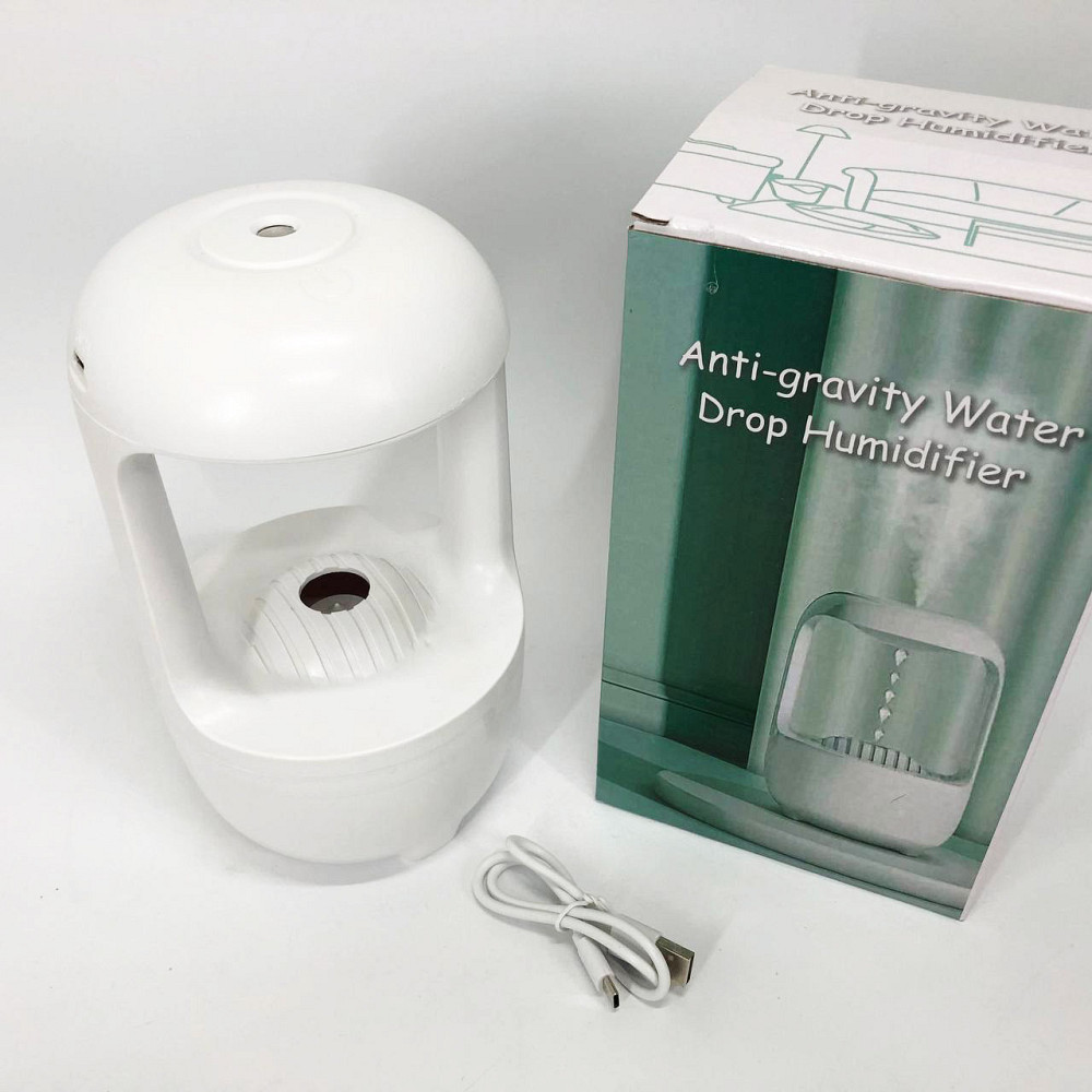 Зволожувач повітря ультразвуковий DROP HUMIDIFIER AND-199, левітуючий розпилювач для спальні, AU-969 будинки, готелі Київ - фото 5