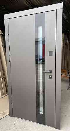 Двері вуличні Redfort, модель Акорд зі склом, комплектація Композит (2 контури) Київ