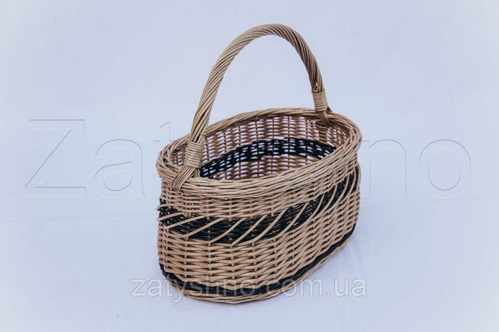 Пасхальная корзинка | корзина из лозы пасхальная | кошик на пасху Киев - изображение 3