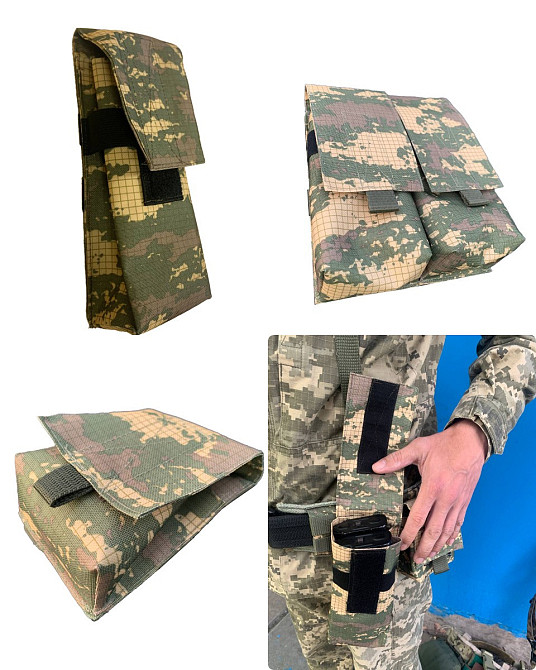 РПС з підсумками повний комплект Ремінно-плечова система Розвантажувальний пояс тактичне розвантажен Днепр - изображение 10