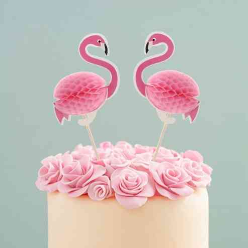 Шпажки для торта "Фламінго" - 2шт. Київ