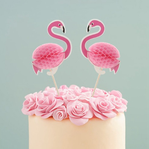 Шпажки для торта "Фламінго" - 2шт. Київ - фото 2