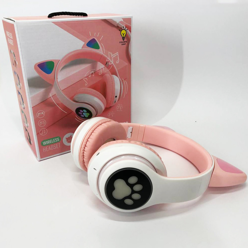 хто честь кошачьими ушками, Навушники світяться котячі вушка навушники з вушками котика SX-26 Львів - фото 8