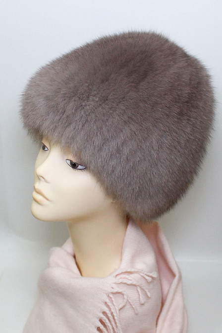 Шапка хутряна жіноча сніп Анастасія Соболь Харків - фото 2