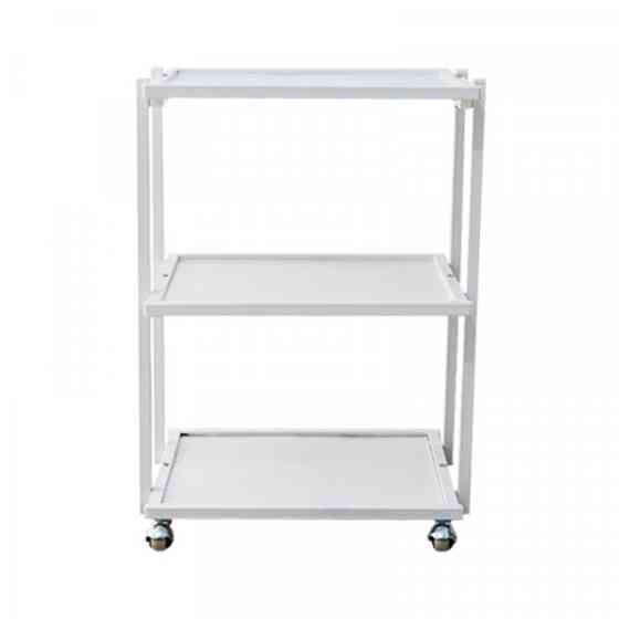 Тележка  косметологическая Профи белая,UK-01 Киев
