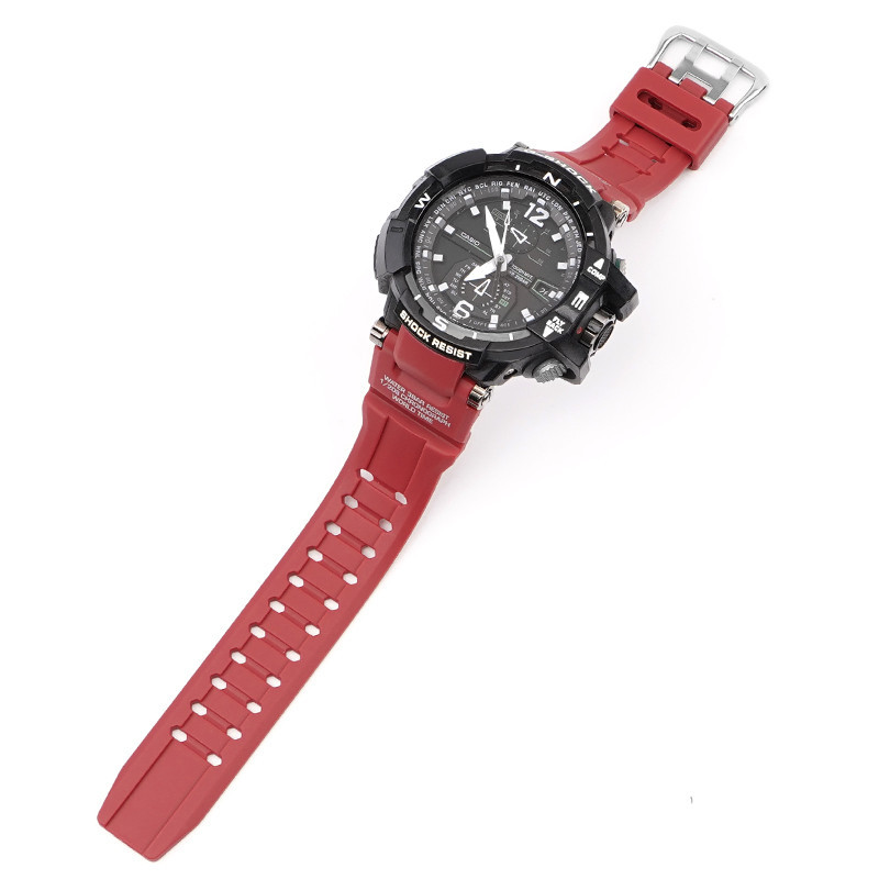 Ремінець для Casio G-Shock GW-A1000/GW-4000/GA-1000 Red Silver SBR Київ - фото 3