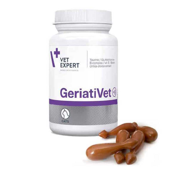 Добавка для старіючих котів  від 8 років VetExpert GeriatiVet Cat (ВетЕксперт ГератіВет Кет) Запоріжжя