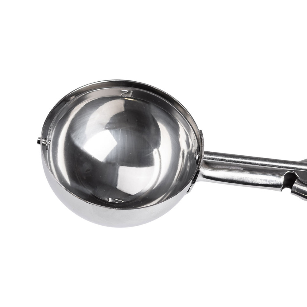Zhongjing Кругла ложка для морозива 22×6,5 см з нержавіючої сталі HP-19-20-6,5x22,8CM Київ - фото 2