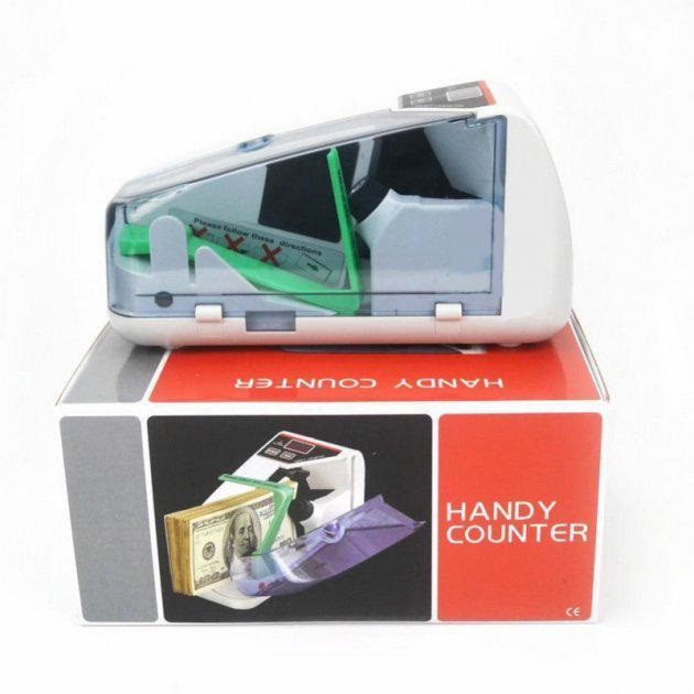 Ручная машинка для счета денег с детектором Handy Counter V30 на батарейках и от EU-932 сети 220 Киев - изображение 1