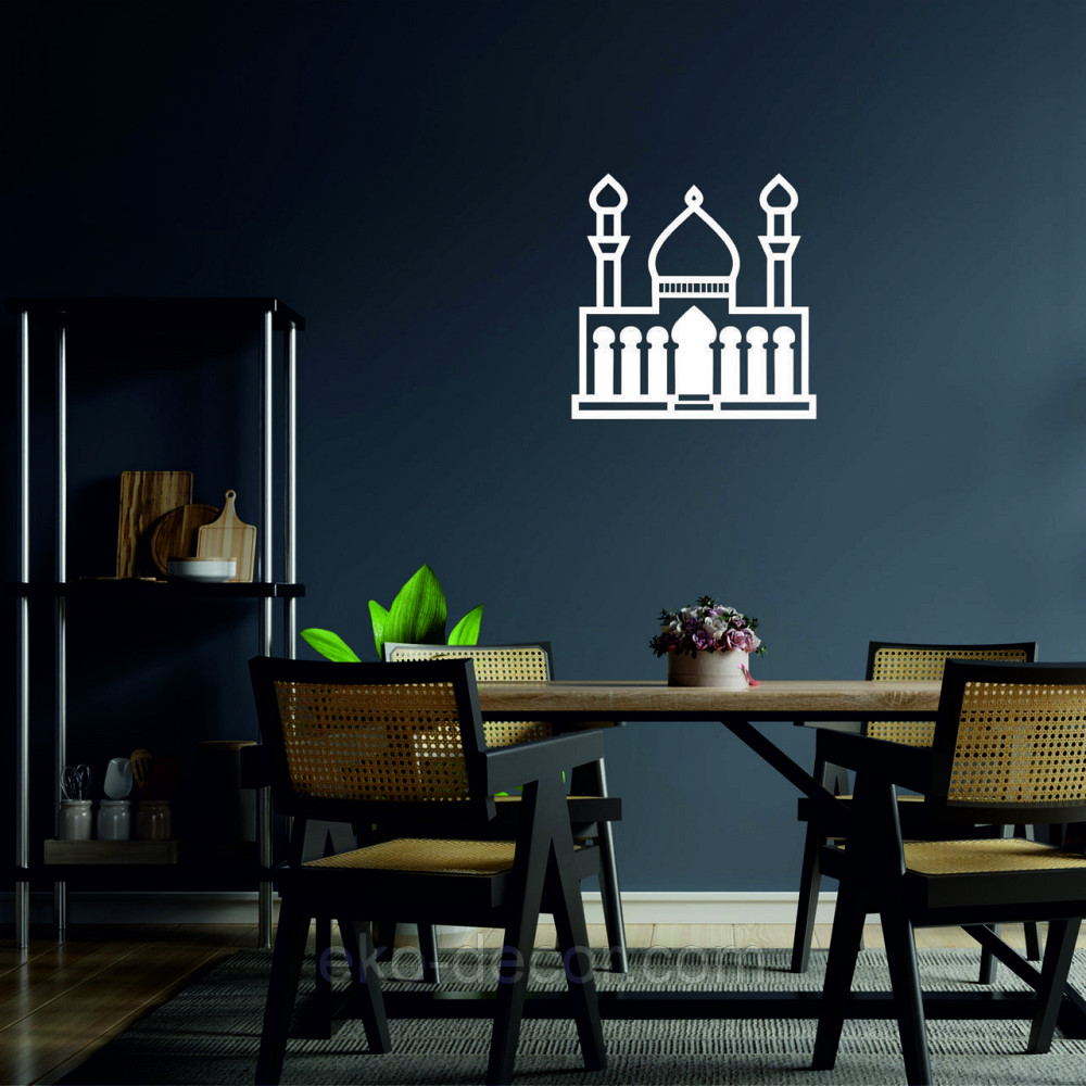 Декоративное настенное Панно «Ислам» Декор на стену 50*50 см, Белый Киев - изображение 9