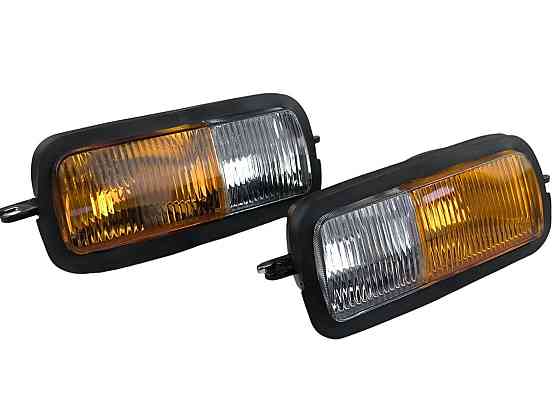 Подфарники передние (оранжевое стекло) без гравировки (к-кт 2 шт) 21214 Мукачево