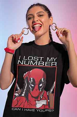 Футболка з аніме принтом Суперхеро Біртхдай Суперхеро Гіфт оверсайз (S/M/L) Чорний AnimeJ1112 Дніпро