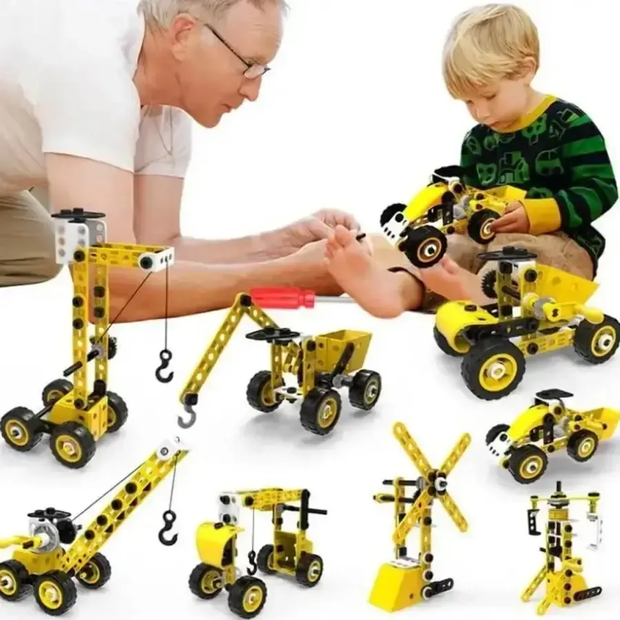 Детский конструктор инженерная машинка YK667 112 pcs Коломыя - изображение 7