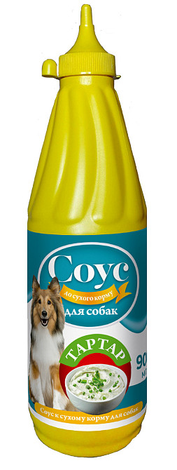 Соус Тартар до сухого корму для собак 900 мл Вінниця - фото 1