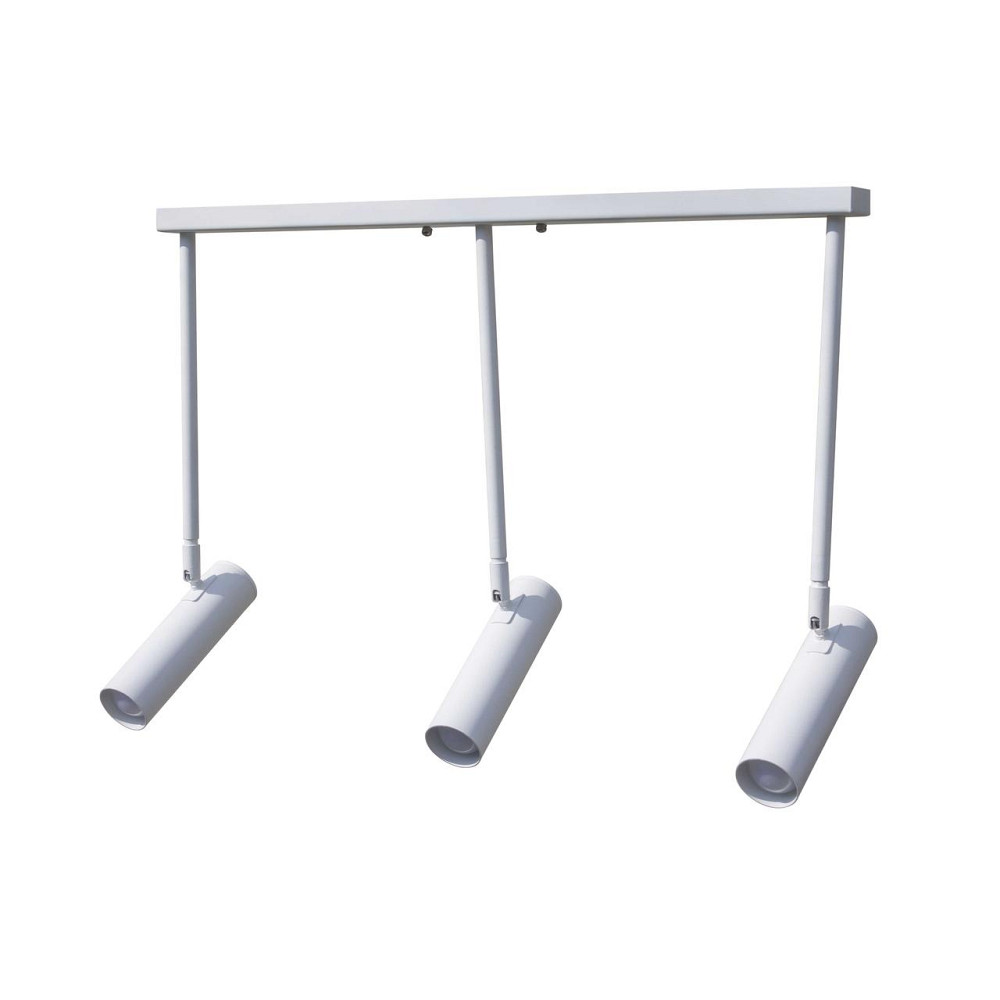 Світильник на планці з поворотними плафонами 3-Е27 Telescope NL 1730-3 W Київ - фото 2