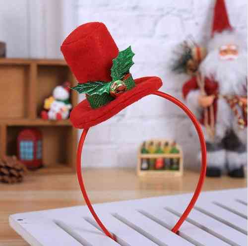 Обруч на голову новорічний універсальний різнобарвний Київ