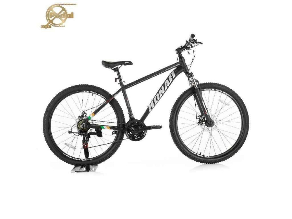 Велосипед 27.5 KA рама 17 (21 sp) кол. Matt Black/Silver/Red ТМ KONAR Київ - фото 1