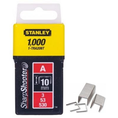 Скобы Stanley Light Duty тип а, 10мм, 1000шт (1-TRA206T) Винница - изображение 2