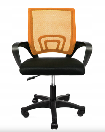 Офісне крісло Smart Jumi помаранчевий Київ