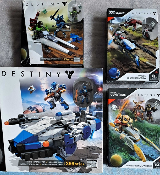 Конструктор Mega Bloks Destiny Gjallarwing, Avalon Sparrow, Cabal. Киев - изображение 7