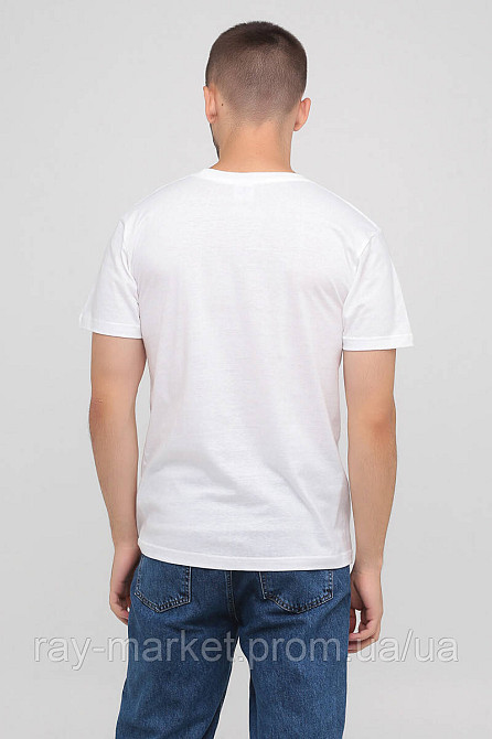 Набір чоловічих футболок 2шт Stedman Classic-T Білий (ST2000-WHI-WHI) Київ - фото 5