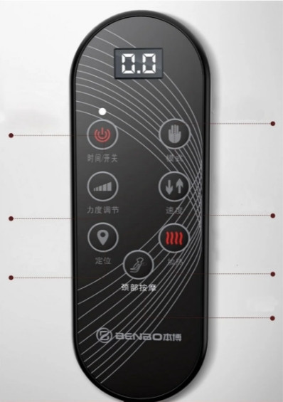 Масажна накидка матрац Benbo AM-311 (AM-301А) Масаж шиї і всього тіла з підігрівом Вінниця - фото 7