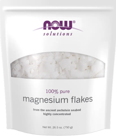 Магниевые хлопья для ванны NOW Foods Magnesium Flakes 750г Киев