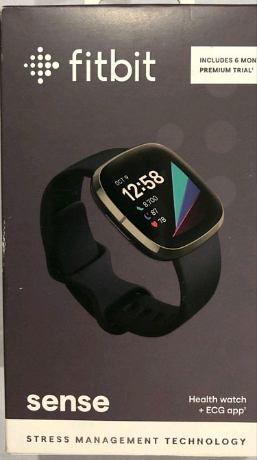Часы: FitBit Sense Health Watch + ECG app Киев - изображение 1