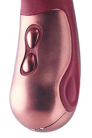 Вібратор для точки G рельєфний, Dream Toys Dinky Single Vibrator Jaimy D, бордовий Sex Aura Київ