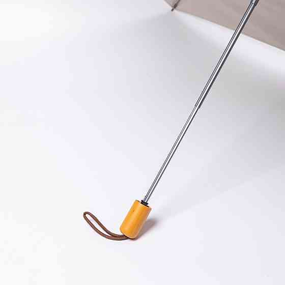 Зонт механический элегантный с принтом прочный надежный из полиэстера диаметр 99 см Зеленый HP-23-15GR Киев