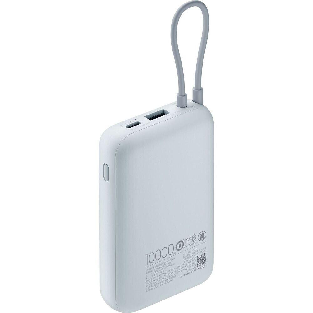 Павербанк 10000 mAh Xiaomi BHR9073GL встроенный кабель power bank повербанк Одесса - изображение 4