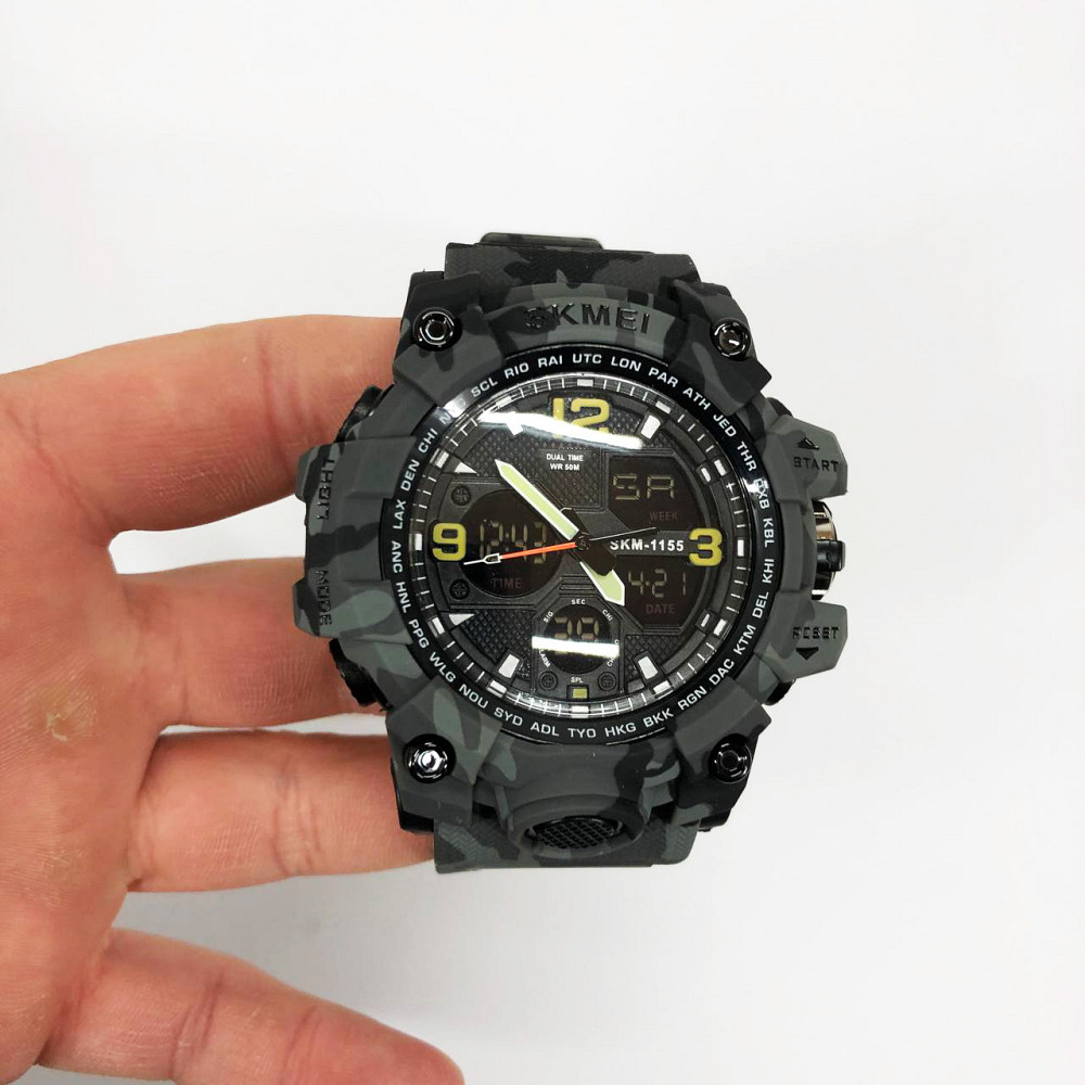 Водонепроницаемые наручные часы для военных спорта SKMEI, Хорошие наручные часы мужские NS-85 Львов - изображение 13