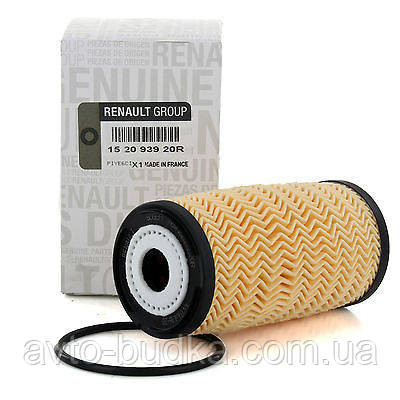 Фільтр масляний Рено Лагуна II 2.0dci; (113мм) 2005> Renault (оригінал) 152093920R Новий Розділ - фото 1