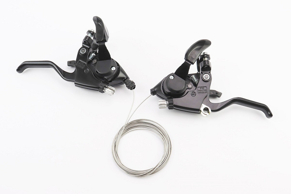 Перемикачі (моноблок) 3x7 швидкості, чорні ST-EF 500 Київ - фото 3