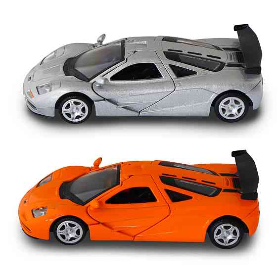 Автомодель - McLaren F1 1992 (сірий, помаранчевий) Днепр