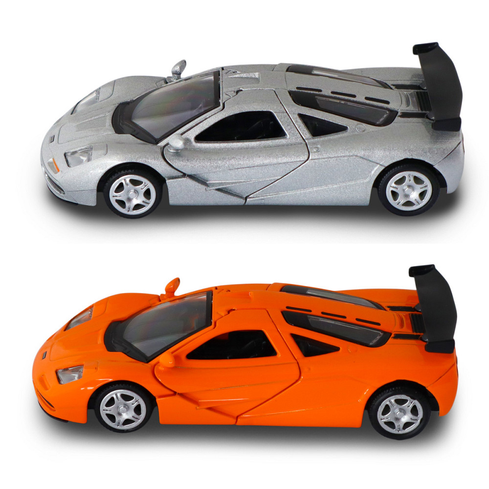 Автомодель - McLaren F1 1992 (сірий, помаранчевий) Днепр - изображение 5