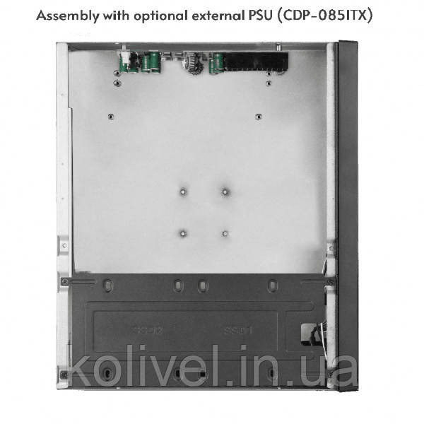 Корпус Chieftec COMPACT IX-06B-OP mATX, без БЖ, SLIM FF (IX-06B-OP) Киев - изображение 7