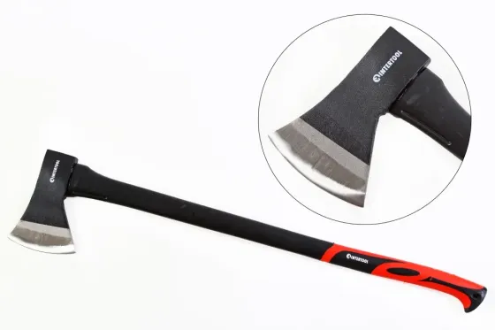 Топор 1250г, ручка из фибергласса Intertool Винница