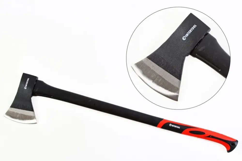 Топор 1250г, ручка из фибергласса Intertool Винница - изображение 1