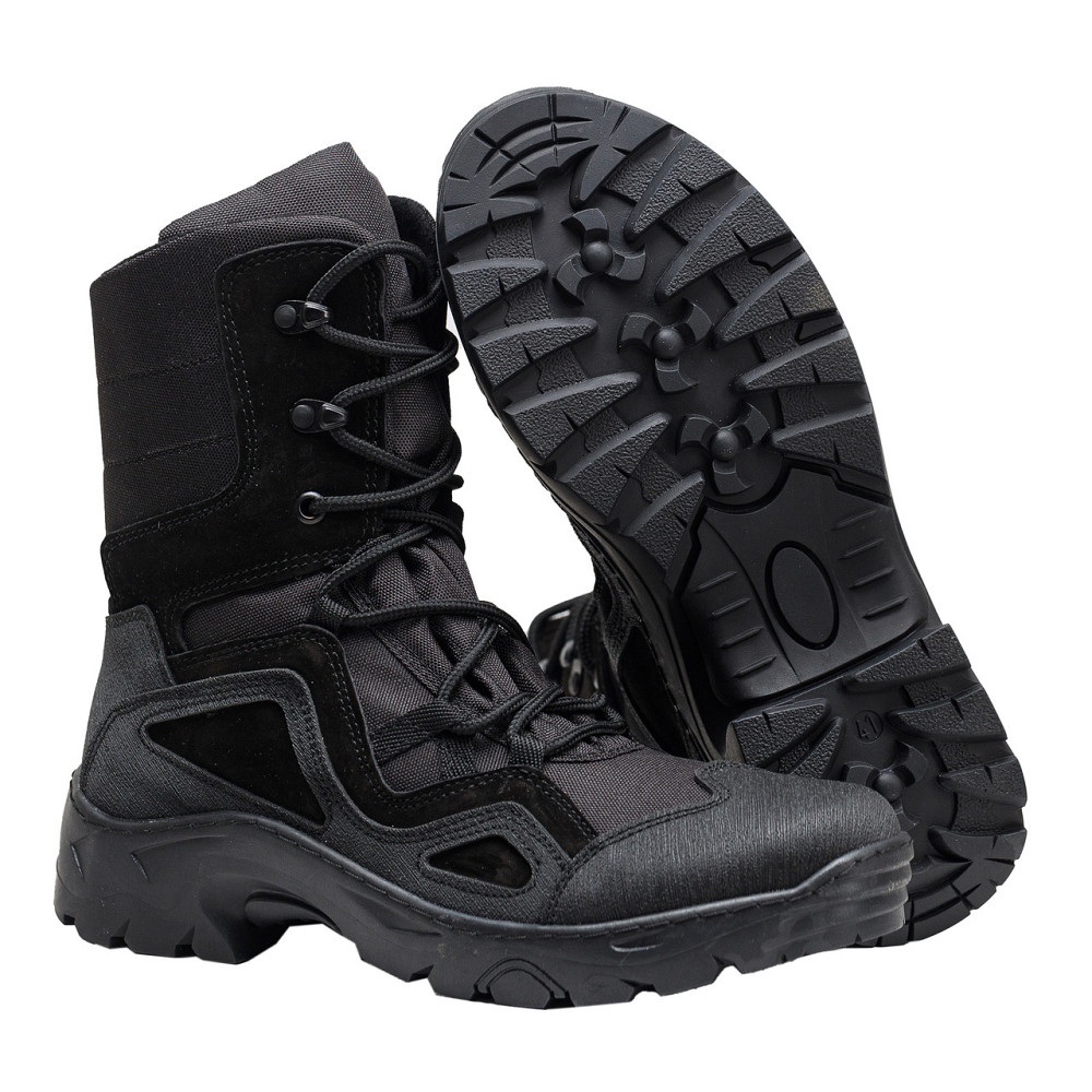Берцы Демисезонные, Тактическая обувь DESERT Black Харьков - изображение 4