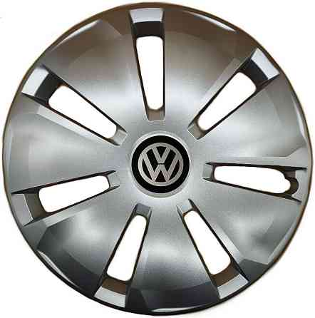 Автомобильные модельные колпаки R16 Volkswagen 433 4шт, SJS, серебряные Киев
