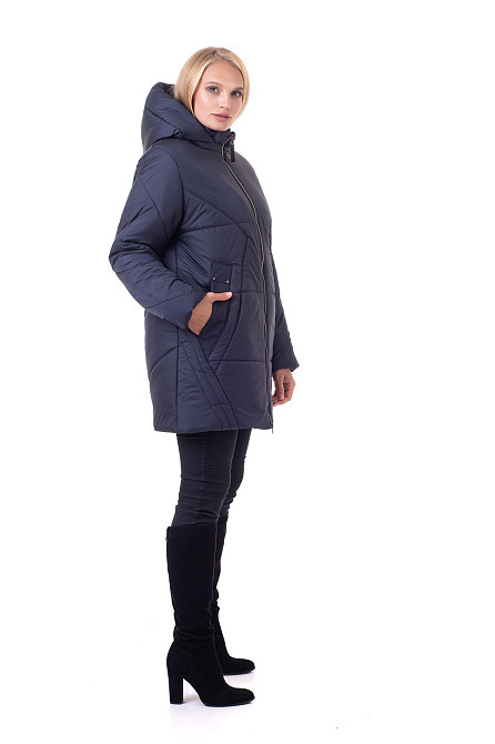 Теплая женская зимняя куртка большие размеры Киев - изображение 2