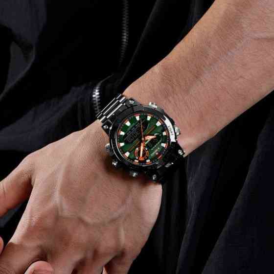 Часы мужские тактические Naviforce Brutal (Черный) Киев