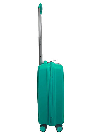 Чемодан пластиковый AIRTEX 280 малый бирюзовый Киев - изображение 4