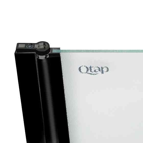 Штора на ванну Qtap Standard BLM407513APL скло Pear 6 мм, 75х140 см, ліва Київ