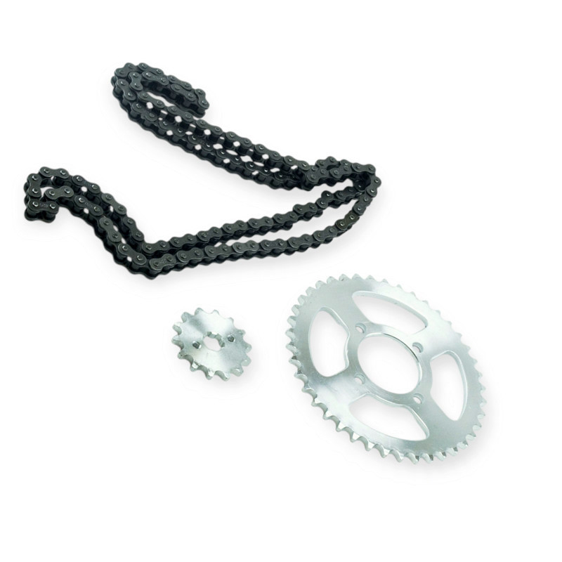 Звезда 420*41+420*14 мопед Дельта + цепь 112 зв комплект Мукачево - изображение 1