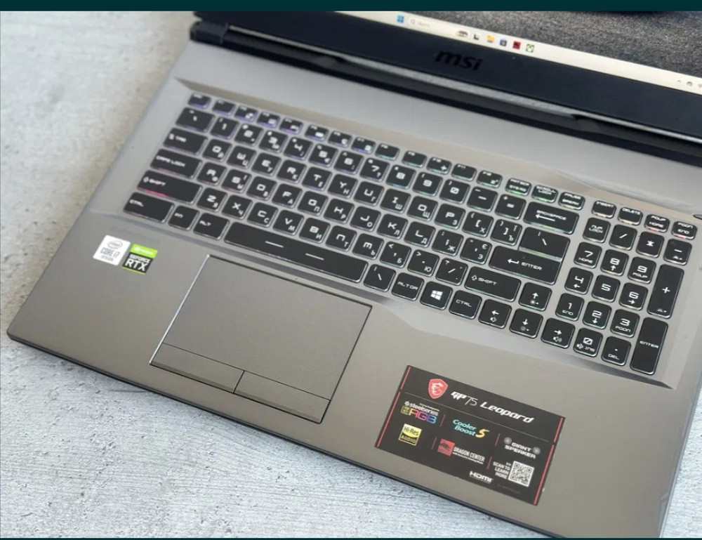 Ноутбук Ігровий: MSI GP75 (17.3 144Hz. i7- 10750H, RTX 2070, 16RAM, 1TB SSD) Харків - фото 2