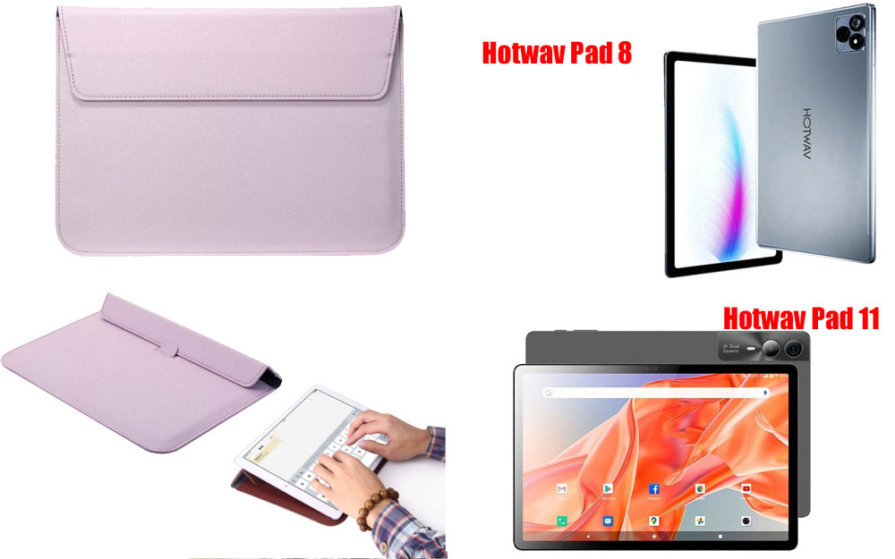Чохол-конверт VitoCase для Hotwav Pad 8, Hotwav Pad 11, з функцією підставки для планшета Фіолетовий Київ - фото 1